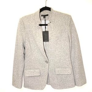 NWT Gibson gray cotton blazer size small